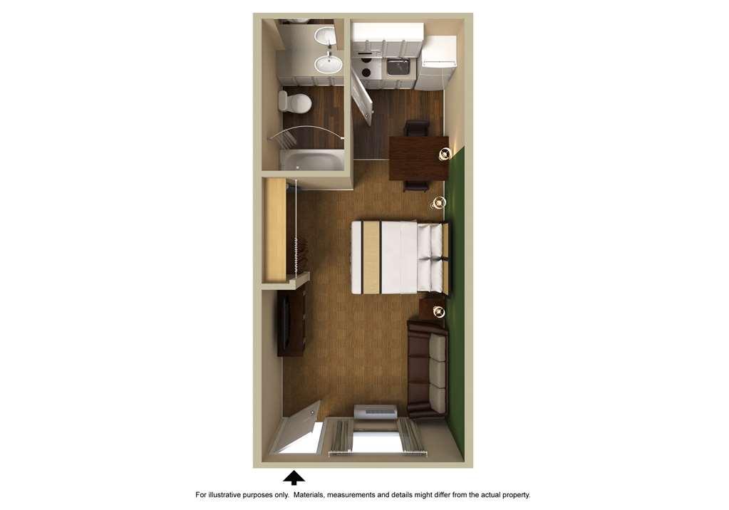 Extended Stay America Suites - Salt Lake City - Sugar House Habitación foto